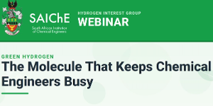 Green Hydrogen: The Molecule That Keeps Chemical Engineers Busy. Webinar with Dr Emmanuel Tetteh